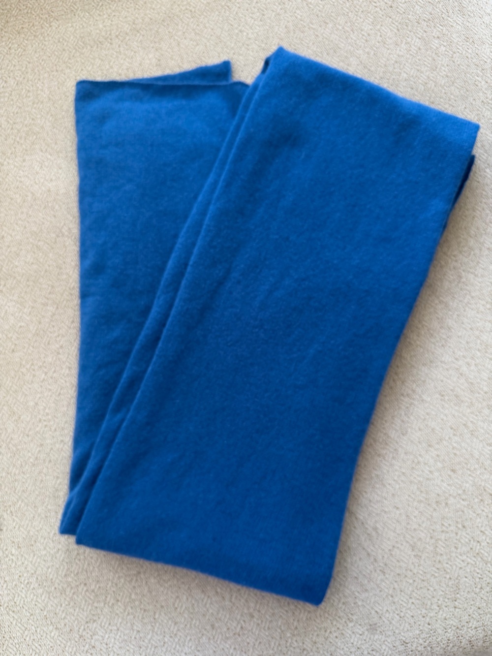 White + Warren Blue Cashmere Travel Wrap